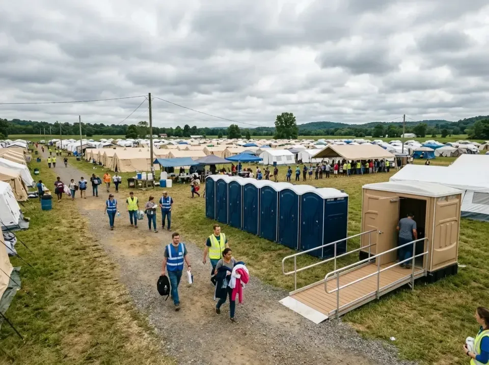 disaster-relief-camp-restrooms-010 — frequently asked questions, Dumpster & Portable Bathrooms Rental in Dickson, TN